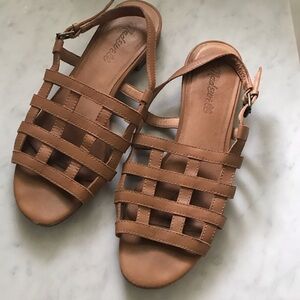 Madewell Strappy Brown Sandals